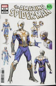 The Amazing Spider-Man #63 Weaver Cover (2021)
