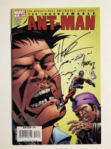 THE IRREDEEMABLE ANT-MAN 3 SINGED BY PARKS AND HESTER NM NEAR MINT MARVEL