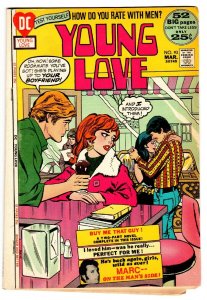 Young Love #93 comic book-Soda shop cover-DC Romance