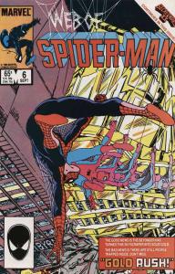 Web of Spider-Man, The #6 FN ; Marvel | Secret Wars II John Byrne