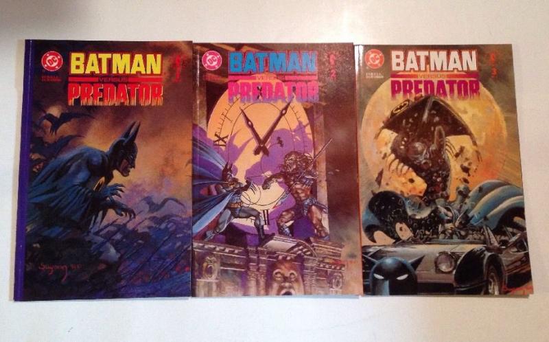 Batman Versus Predator 1-3 VF/NM