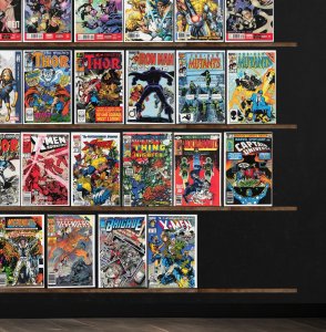 Huge Lot 140+ Comics with X-Men, Iron Man, The New Mutants, Thor & More!