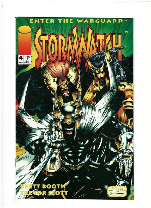 Stormwatch #4 NM- 9.2 Image Comics 1993   