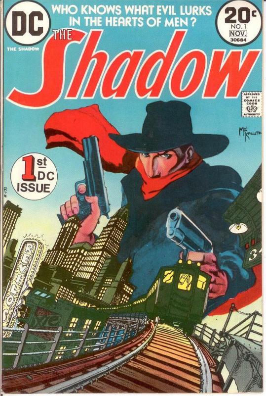 SHADOW (1973) 1 VG-F  (KALUTA )Nov. 1973 COMICS BOOK