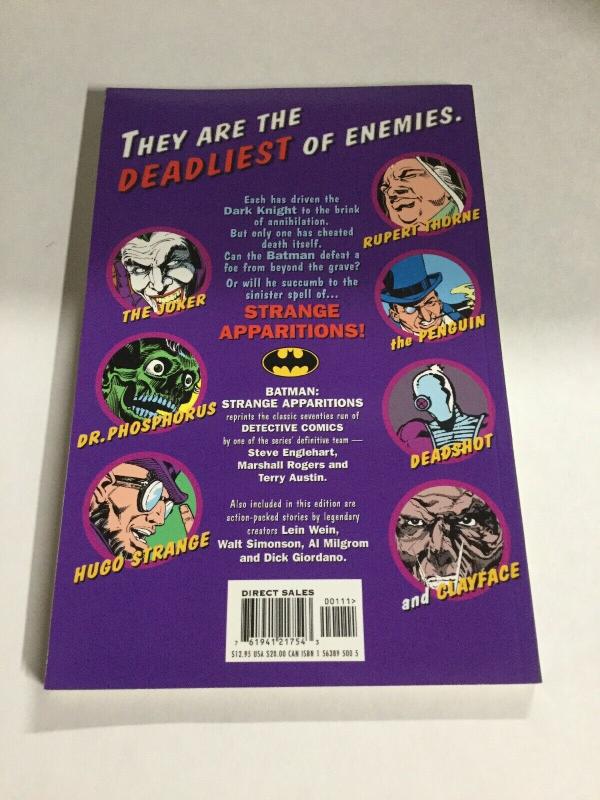 Batman Strange Apparitions Nm Near Mint DC Comics Nm Near Mint SC TPB