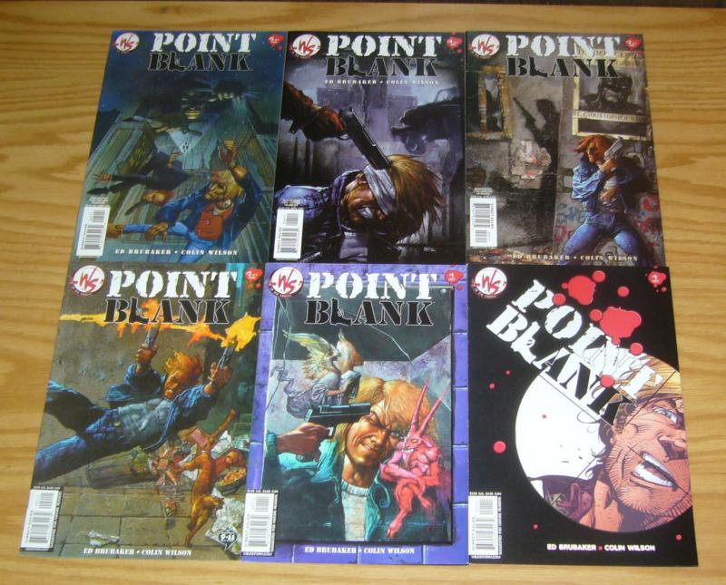 Point Blank #1-5 VF/NM complete series + variant PREQUEL ED BRUBAKER'S SLEEPER