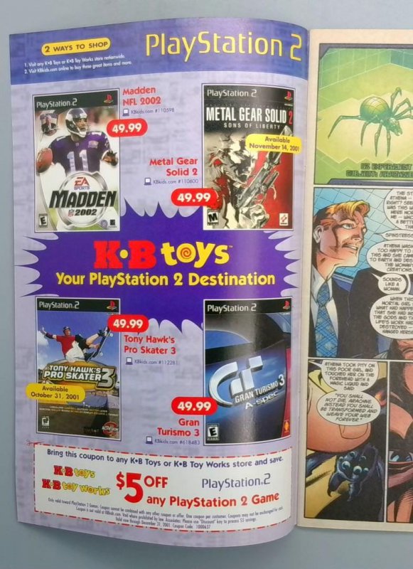 Ultimate Spider-Man #1, KB Toy Store Version Marvel, 2000