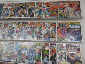 Huge Lot of 140+ Comics W/ Captain America, Defenders, Iron Man Avg. VF- Con