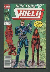 Nick Fury Agent of Shield #12  /  9.2 NM-  / June 1990
