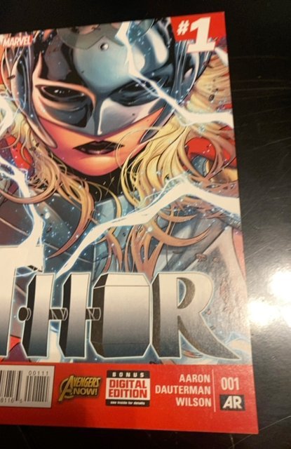 Thor #1 (2014)Jane foster as Thor