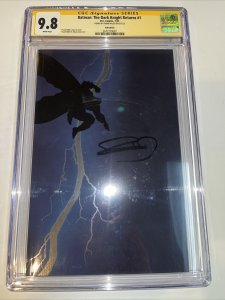 Batman: The Dark Knight Returns (2022) #1 (CGC 9.8 WP) Signed Frank Miller Foil