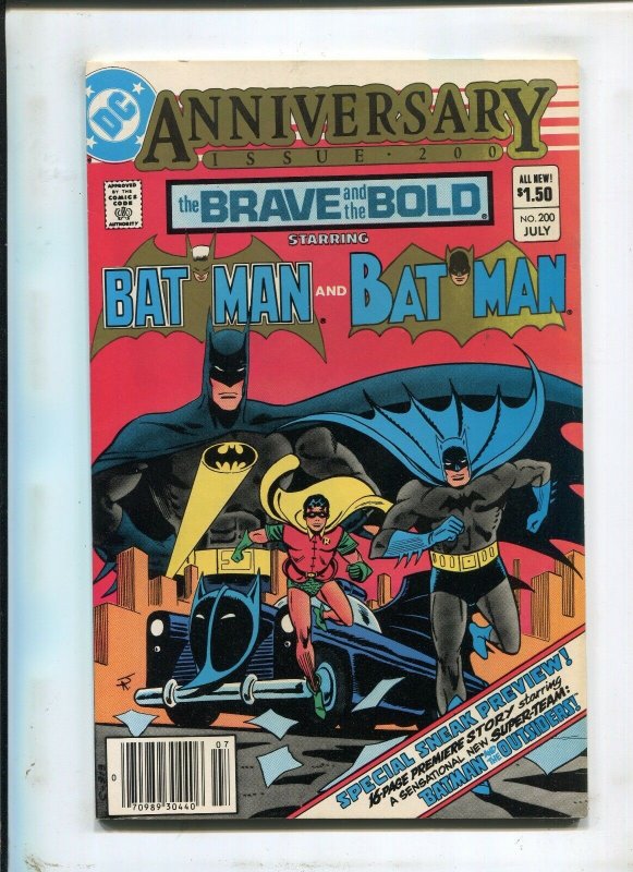 BATMAN AND BATMAN #200 - SMELL OF BRIMSTONE, STENCH OF DEATH! - (9.0) 1983