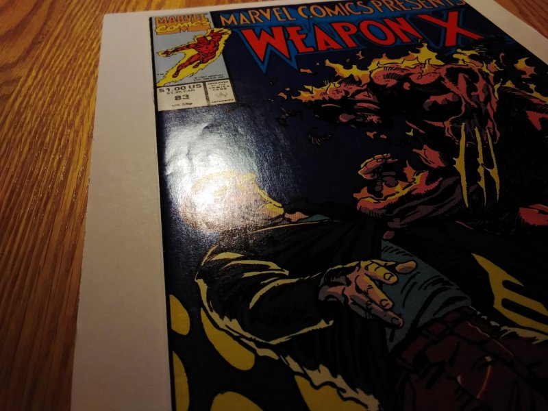 Marvel Comics Presents #83 (1991) Weapon X Wolverine