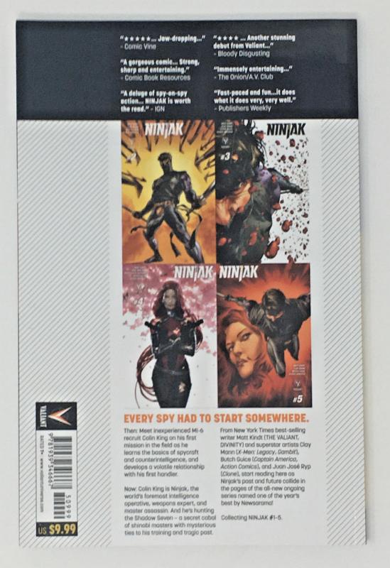 NINJAK: Weaponeer - Book 1 TP Collects issues 1-6 Kindt, Guice, Mann, Ryp