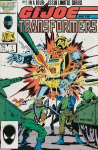 G.I. Joe and the Transformers #1 VG; Marvel | low grade comic - save on shipping