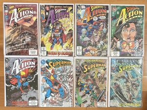 Action Comics #655,656,657,662,666,667,670,671 Superman DC Comics 1990