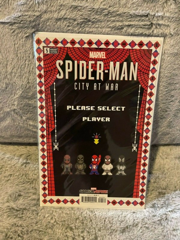 Spider-Man City At War 5 Gamerverse 8-Bit Var  