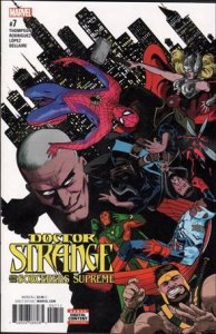 Doctor Strange and the Sorcerers Supreme 7-A  VF/NM