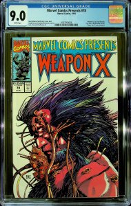 Marvel Comics Presents #78 (1991) - CGC 9.0 - Cert#4007950006