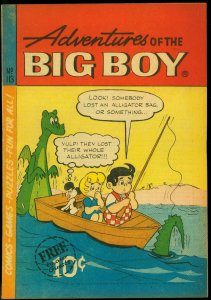 ADVENTURES OF THE BIG BOY #113-SEA MONSTER COVER VF