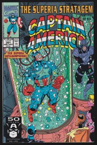 Captain America #391 392 (1991) Marvel comic lot of 2
