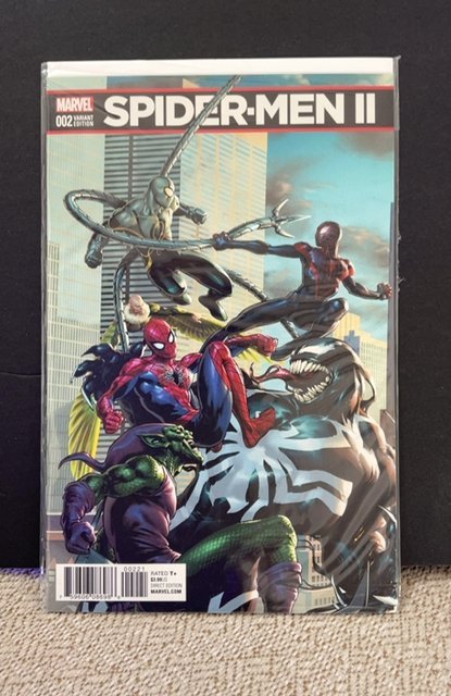 Spider-Men II #2 Saiz Cover (2017)