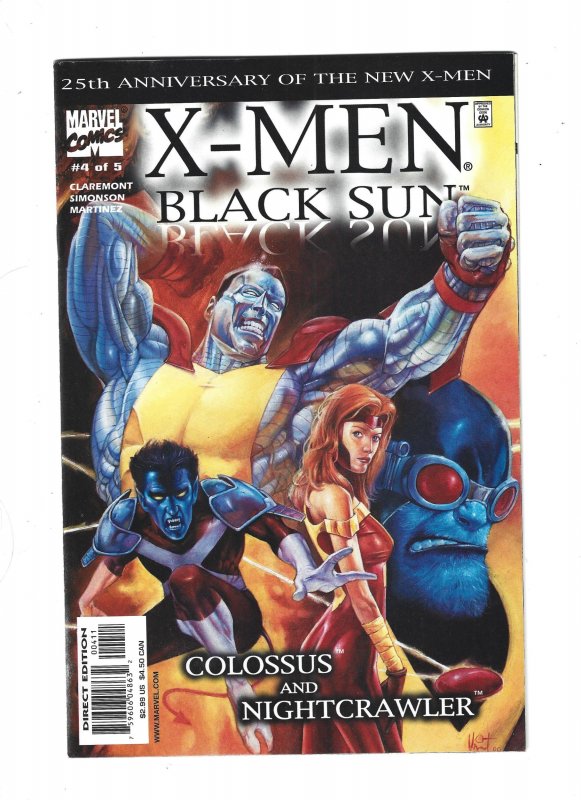 X-Men: Black Sun #1 through 5 (2000) Complete