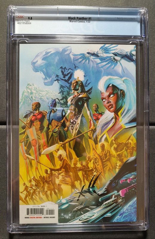 CGC Graded 9.8 Black Panther #1 (2022)