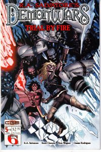 Demon Wars - Trial by Fire # 1,2,3,4,5  From The creator of D'Rzzt