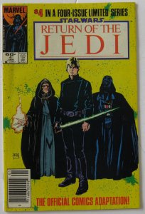 Star Wars: Return of the Jedi #4 (Jan 1984, Marvel), VG condition (4.0), Copy B