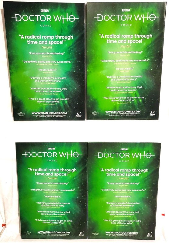 DOCTOR WHO Empire of the Wolf #1 - 4 Cover C by Various Artists Titan Comics