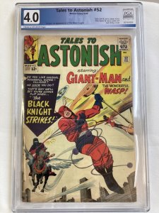 Tales to Astonish #52 - PGX 4.0 - Marvel - 1964 - 1st app/origin Black Knight!