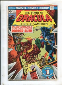 Tomb of Dracula #42 - Blade Appearance (G/VG 3.0) 1976 