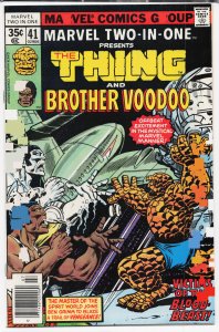Marvel Two-in-One #41 (1978) Brother Voodoo
