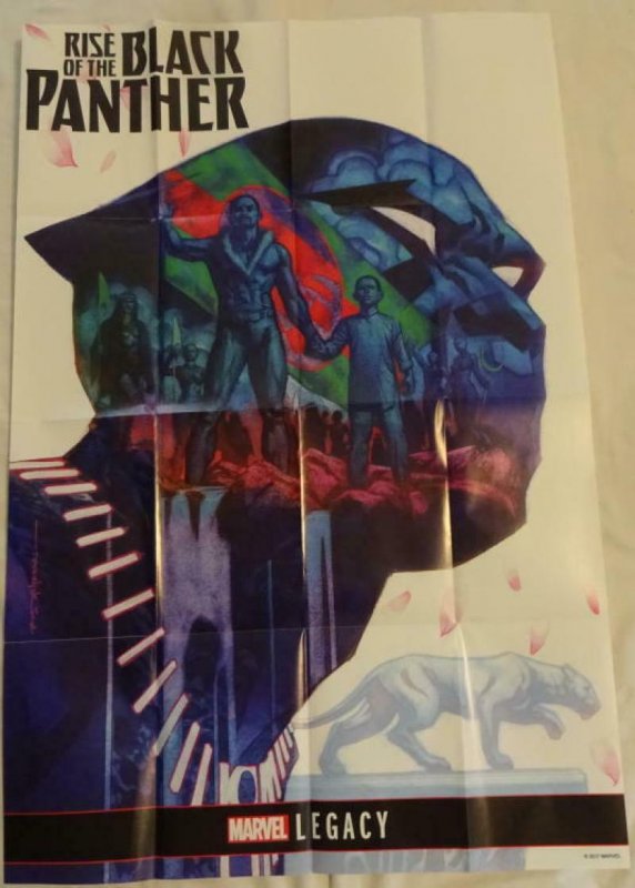 RISE OF THE BLACK PANTHER Promo Poster, 24 x 36, 2017, MARVEL, Unused 152