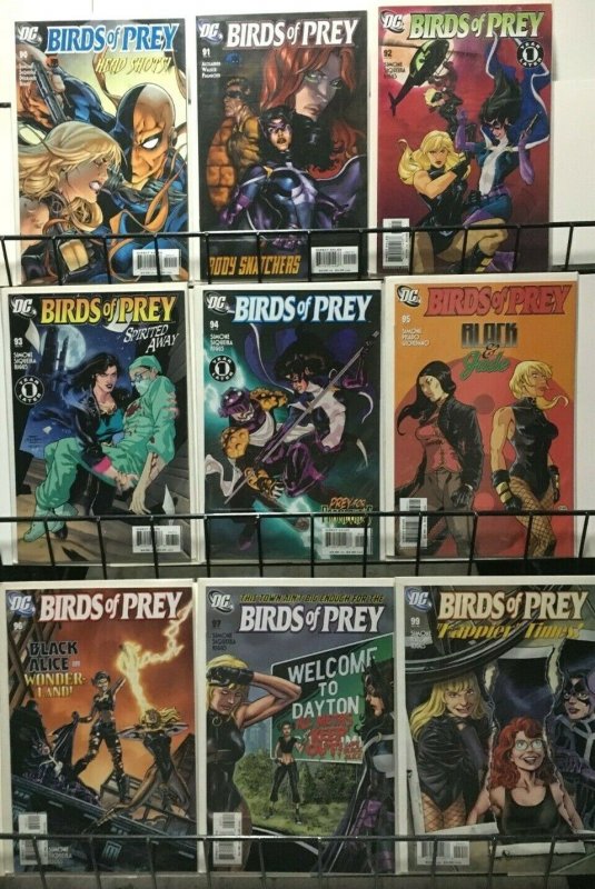 BIRDS OF PREY - DC - 40 ISSUES - 2003-08 VF+ Never Read -BLACK ALICE #76!!!