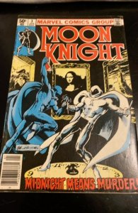 Moon Knight #3 (1981)midnight man mid grade