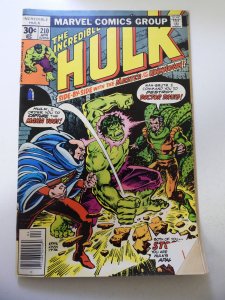 The incredible Hulk #210 (1977) VG/FN Condition