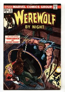 Werewolf By Night #16  1973 - Marvel  -VF- - Comic Book