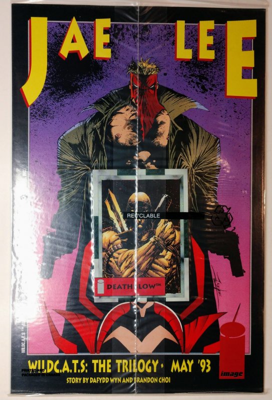 Darker Image (9.4, 1993) 1st App of Bloodwulf & Deathblow, Card Inside