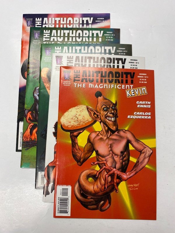 5 The Authority The Magnificent Kevin #1 2 3 4 5 61 KM10