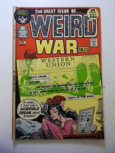 Weird War Tales #2 (1971) FN- Condition