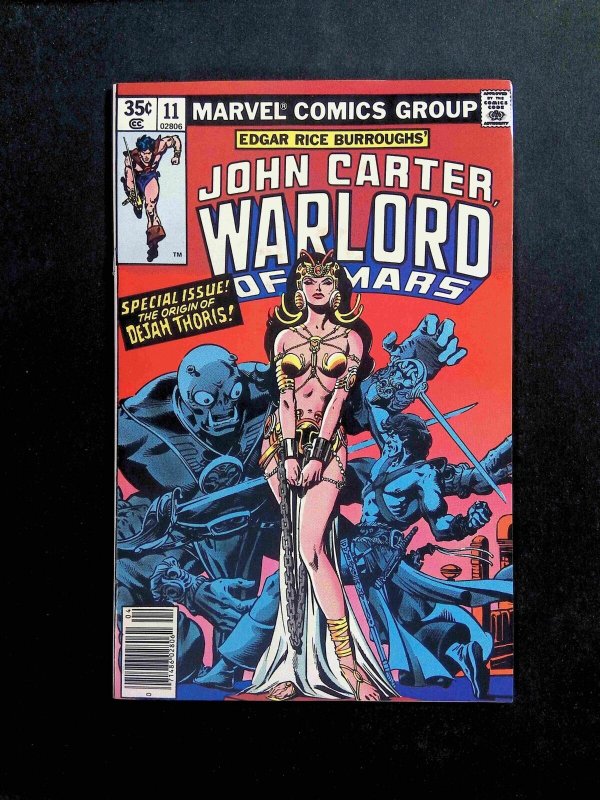 John Carter Warlord of Mars #11  Marvel Comics 1978 VF/NM Newsstand