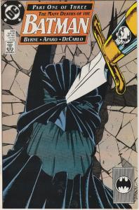 4 Batman DC Comic Books # 432 433 434 435 Owsley Aparo DeCarlo Byrne TW41