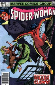 Spider-Woman #22 VG ; Marvel | low grade comic Killer Clown