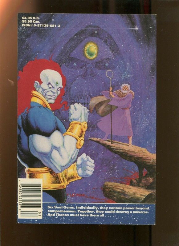 THANOS QUEST (9.2) FIRST PRINT BOOK ONE! 1990