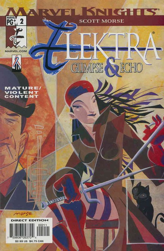 Elektra: Glimpse And Echo #2 VF/NM ; Marvel | Scott Morse