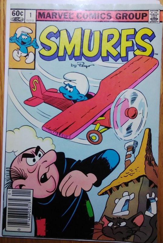 Smurfs #1 (1982) Newsstand Edition