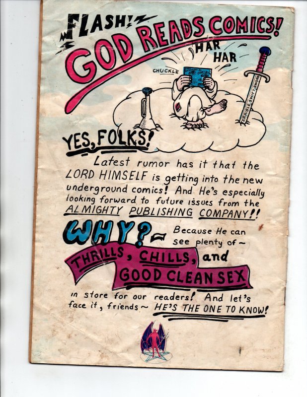 Funny Book #1 - 1st Print - 1st appearance Cherry Poptart - Welz - 1971 - FR/PR