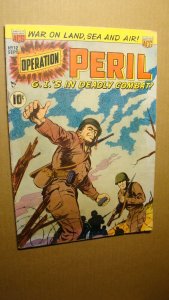 OPERATION PERIL 12 *SOLID COPY* DANNY DANGER PRE-CODE WAR G.I. COMBAT 1952